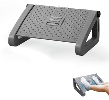 MAGIC SELECT Reposapiés Oficina Ergonómico, Soporte Ajustable para Pies
