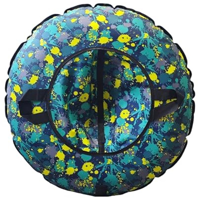 Trineo De Nieve | 104 cm con Asas - Bote Inflable de PVC - Trineos para la Nieve,para Actividades de Invierno en Exteriores Camping y Diversión