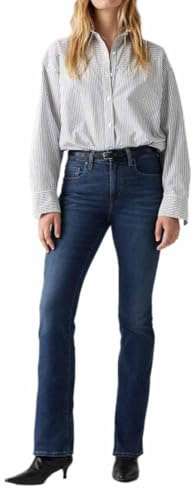 Levi's 725 High Rise Bootcut Women's Jeans, Blue Wave Dark, 31W / 32L