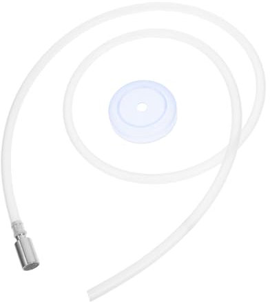 Gatuida Dispensador De Agua Eléctrico Manguera De Silicona Flexible y Pesa Inoxidable Para Botella Accesorio De Bomba