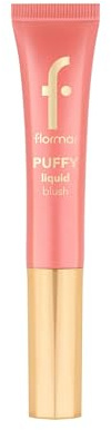 Flormar Puffy Liquid Blush 001 Pinky Glow | Crema líquida con aplicador de esponja – Acabado hidratante y radiante