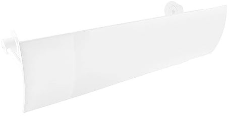 Deflector de acondicionamiento retráctil ajustable, cubierta desviadora antiviento, placa guía para prevención directa del viento