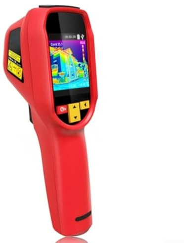 Termocamera HX1 con risoluzione 240x240 e tavolozze di 15 colori per diagnostica del riscaldamento a pavimento e scansione della temperatura