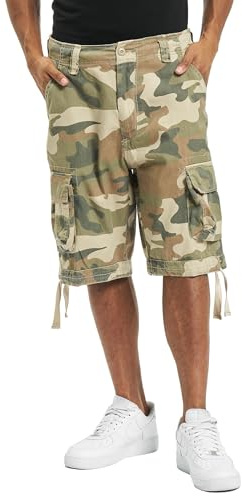 Brandit Herren Urban Legend Shorts Cargos, Light Woodland, 3XL