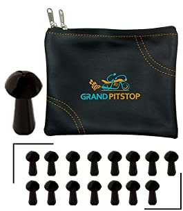 GRAND PITSTOP Replacement Mushroom Plugs for tubeless Tire Puncture Repair kit - for Cars, Motorcycles- Spare Plugs (15 Plugs)