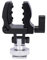 NICEYRIG Clip de Microphone avec mâchoire Qui s'ouvre de 18,5 à 35 mm, matériau en Alliage d'aluminium et Acier Inoxydable, Tampon Anti-Chocs en Silicone et Griffe inférieure et Trou fileté 1/4-549