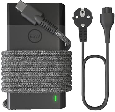 Cargador Portatil Tipo C 65W para HP Spectre X360 EliteBook x3601040 1030 830 840 860 Envy X360 Elite x2 Chomebook X360 Omnibook Pavilion ProBook Zbook USB C Ordenador Adaptador