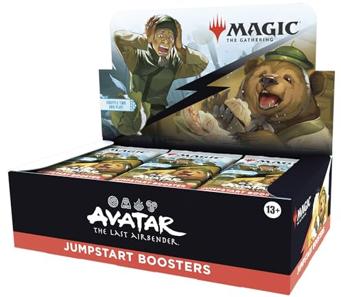 Magic: The Gathering | Avatar – Der Herr der Elemente Jumpstart-Booster-Display | Kartenspiel für 2 Personen ab 13 (Englische Version)
