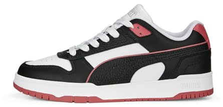 PUMA Unisex Rbd Game Low Low-Top Trainers, PUMA White-PUMA Black-Lovable-PUMA Gold, 7.5 UK