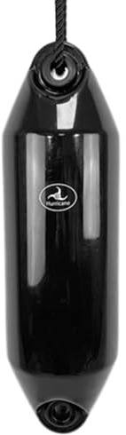Hurricane Fenders Original Series Boat Fender PM02 48cm x 14cm (19 x 5) - Black