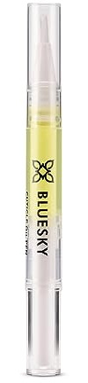 Bluesky Hydrating Cuticle Oil Pen, Moisture and Soften Dry Cuticles, Hand & Nail treatment with Jasmine, Coconut and Golden Jojoba