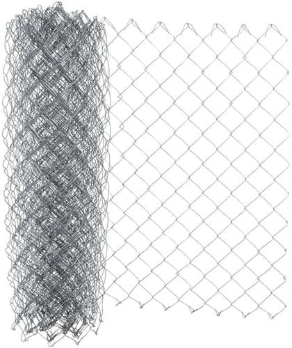 Garmix Valla de malla cuadrada para jardín, 60 x 60 mm, 1,8 m (25 m, 120 cm)