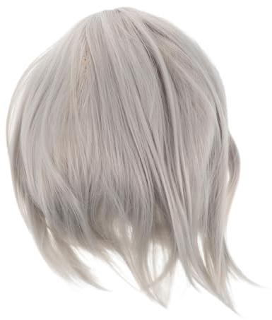 WRITWAA Peluca Bob Corta De Colores Para Mujer Peluca De Cosplay Encantadora Para Fiesta y Festival Cabello Ondulado Divertido