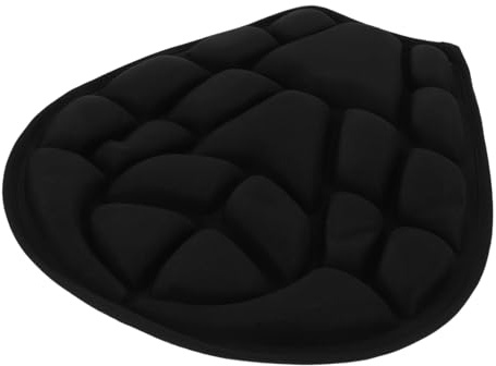 MUELODSIC Cojín Asiento Moto Amortiguador para Motocicleta Eléctrica Funda Transpirable para Estaciones Protector Ergonómico para Viajes Largos