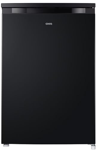 CHiQ CSD90D4DU Upright Freezer 90L, Singe Door mini, Reversible Door, Undercounter, Adjustable thermostat, Basement/Home/Student Dorm/Apartment/Office, Black