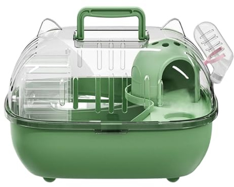 Transporteurs pour Petits Animaux | Caisse de Transport Portable avec Couvercle | Cage pour Petits Animaux de Compagnie | pour Transport des Lapins Rongeurs en Voiture Sortie