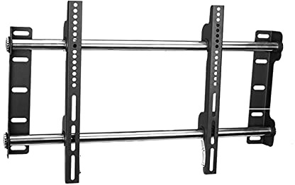 Staffa di montaggio a parete per TV, supporto fisso universale a basso profilo per la maggior parte dei televisori LCD a schermo piatto da 32 a 100 pollici, in acciaio inossidabile