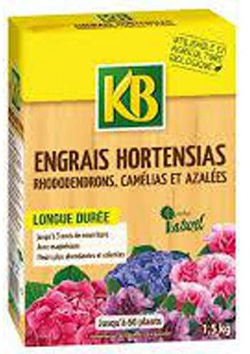 EVERGREEN KB Engrais HORTENSIAS Longue DUREE 1,5KG