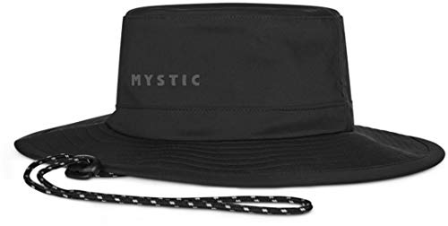 Mystic Watersports - Surf KiteSurf & Windsurfing Unisex Fisherman Cap Hat - Black