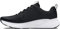 Under Armour UA Charged Commit TR 4 Baskets légères, chaussures de sport respirantes pour hommes, noir/gris anthracite/blanc 40 EU