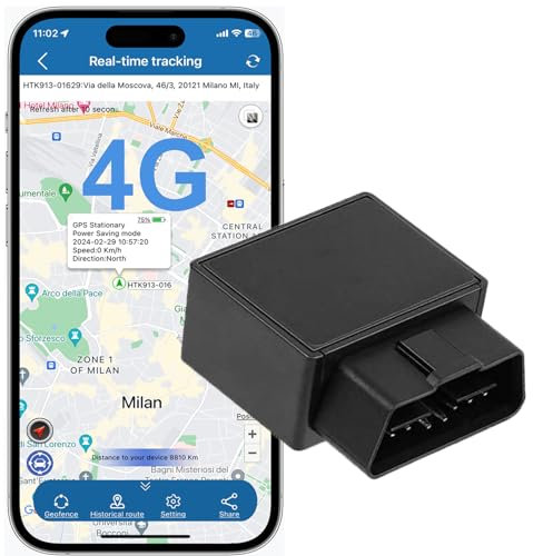 TKMARS 4G Mini Tracker ABO GPS Tracker Klein Unauffällig für Auto,Kinder,Fahrrad,Pack,Koffer,Schlüsselanhänge