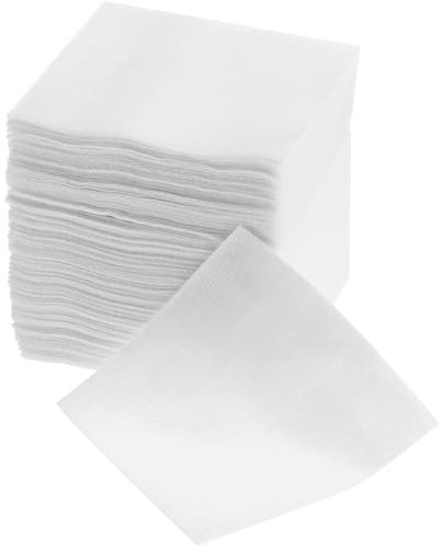 100Pcs Garza Pad Non Tessuto Garza Pad Monouso Garza Spugne di Garza Cura Della Pelle Ferita Garza Forniture di Pronto Soccorso