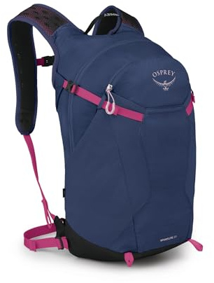 Osprey Sportlite Unisex Backpack, 20L, Alkaline/Hotspot Pink, O/S