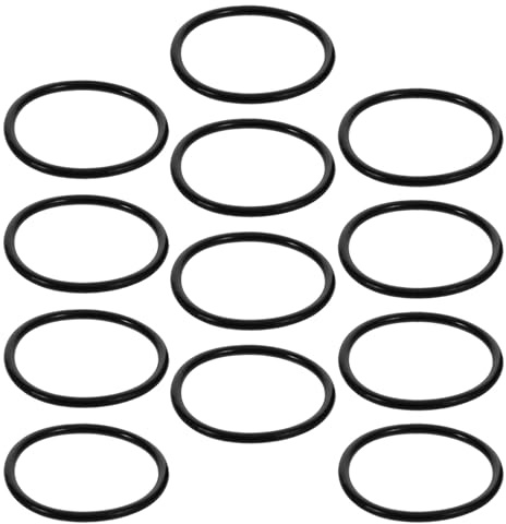 LOLIPPYY Elastici Antiurto Set 12 in Gomma Fasce Elastiche Anti Vibrazioni Accessori per Isolamento Audio per Supporto Microfono a Condensatore da Tavolo per Microfono Clip