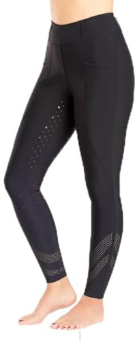 Harry Hall Hybrid Riding Tights – High Waist, Full Seat Grip, Stretch Fabric, Phone Pockets