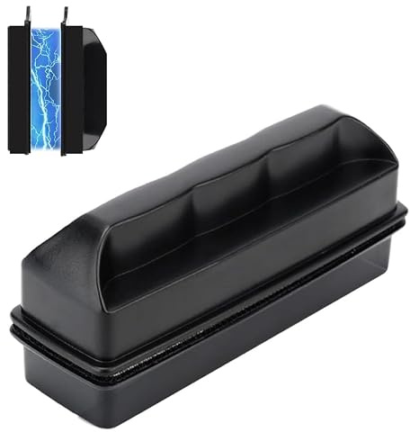Chovize Magnetic Fish Tank Glass Cleaner – Aquarium Glass Cleaner Magnet for Algae Removal, Double-Sided Scrubbing Brush for Acrylic, Glass Tanks, Window and Car Glass