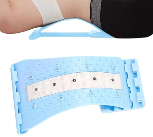 Estirador De Espalda Arqueado 4 Niveles Ajustable Curvado Con Puntos De