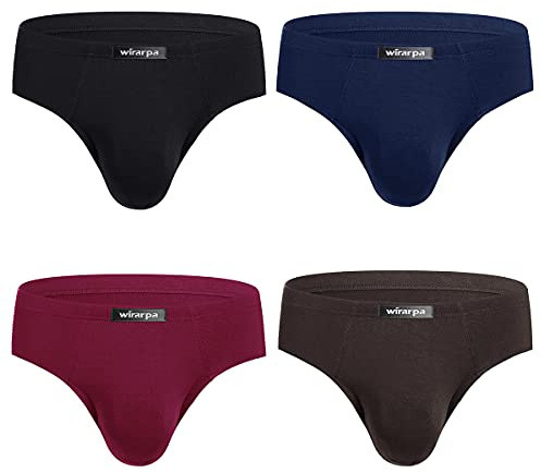 wirarpa Slip Homme Elasticité Microfibre sous Vetement Taille S-XXXL