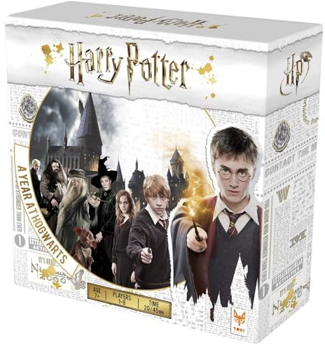 Topi Games - Harry Potter A Year At Hogwarts - Board Game