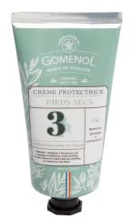 Crème pieds secs Gomenol 75ml | Hydratation et protection | 6 huiles essentielles + beurre de karité | Talons fendillés et rugosités | Texture non grasse | Made in France