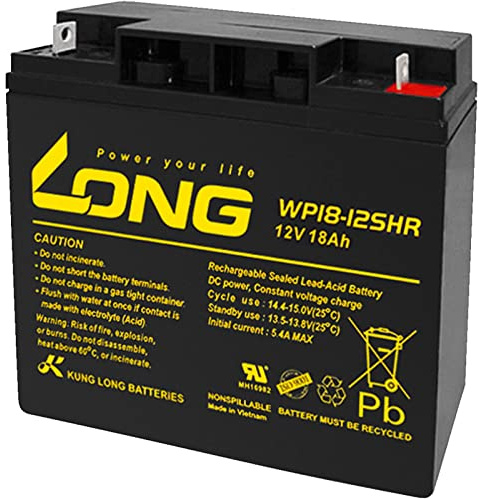 Monacor WP18-12SHR lead-acid battery