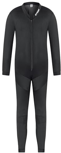 Generico Sottotuta da Bambino Traspirante Ventilato per Moto - Monopezzo Elasticizzato (Junior 3 Height (138-143 Cm))