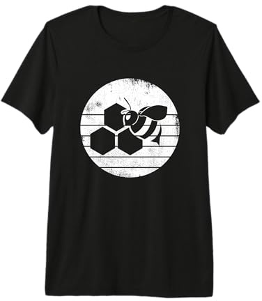 Croquis de l'abeille Apiculteur Apiculture T-Shirt Haut de Gamme