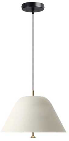 HUAYUSEDF Minimalistisk vit järnkonst taklampa, nordisk industriell stil hänglampa, E26 ljuskälla Höjdjusterbar ljuskrona, restaurang vardagsrum bar dekoration ljusarmaturer