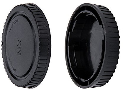 JJC Tapa de Cuerpo + Tapa del Objetivo de Cámara para Samsung NX Mount & Samsung NX Mount Objetivo (Conjunto de 1)