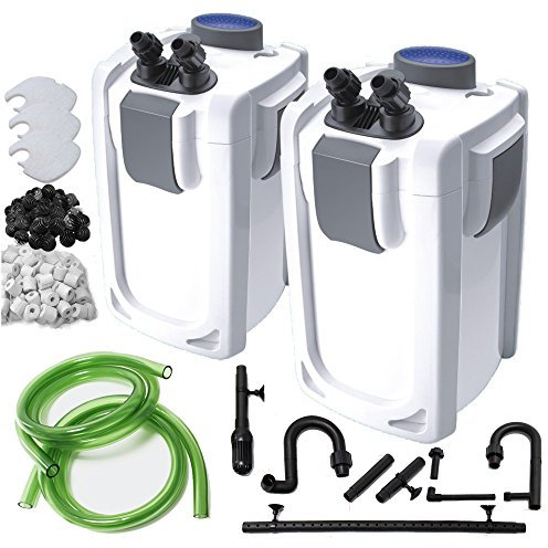 Finest-Filters Aquarium External Canister Filter for Fish Tank 1000/1400 / 2000lph (HW-702A (1000lph))