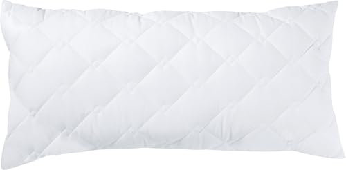 Erwin Müller Kissen Isar Textilfaser Weiss Größe 40x80 cm