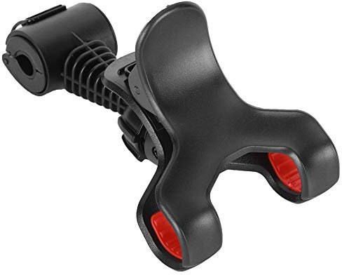 RiToEasysports Phone Mount, Cart Accessory, Compatible with Smartphones, 360° Rotation, Adjustable, Black