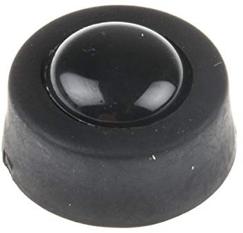 RS PRO Vibration Damper Rubber Foot Diameter 15 mm x 6 mm Pack of 40