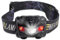 Boolavard Mini HeadLamp 4 Lichtmodi Wasserdichte R3 + 2 LED Super Bright Scheinwerfer Scheinwerfer Fackellaterne mit Stirnband Verwenden Sie 3xAAA Batterien