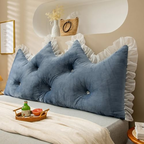 Cuscini Testata letto Cuscino Lettura, Schienale Testata Letto Divano, Rettangolare Lombare Supporto Posteriore Cuscini, Grande Cuscino Schienale per Divano Testiera Cuscino da Parete(J,120x80x15cm/47