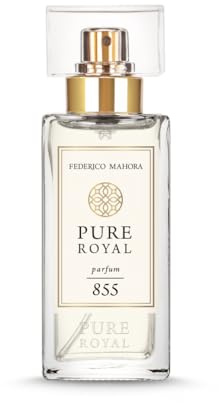 Pure Royal 855 Perfume Femenino 50 ml – Chipre Floral, Notas de Pera, Jazmín y Patchouli