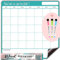 Tableau Magnetique Frigo Mensuel  QU'EST-CE QU'ON FAIT ?  - Planificateur familial de votre mois pour To Do List/Taches Menageres/Examens - Planning/Organisateur magnet pour votre cuisine !