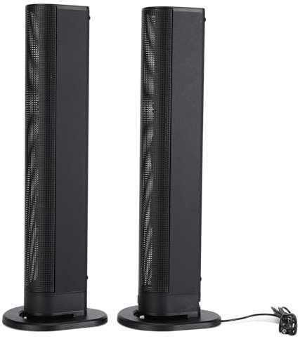 Fockety Barres de Son Séparables 40 W pour TV, Caisson de Basses Stéréo 3D, Haut-Parleur Bluetooth pour Home Cinéma, Haut-Parleur TV pour Système de Son Surround, Fête à la Maison,