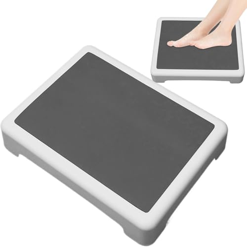 Scalino WC, Supporto Antiscivolo Per Vasca Da Bagno Anziani, Sgabello Assorbente Stabile Per Casa Ufficio Sotto Scrivanie