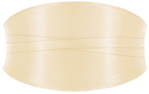 SUOSDEY Breda satinbälten för kvinnor mode damer elastisk stretchig midjebälte för klänningar, BEIgE, fits waist from 27-30